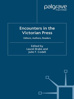 cover image of Encounters in the Victorian Press